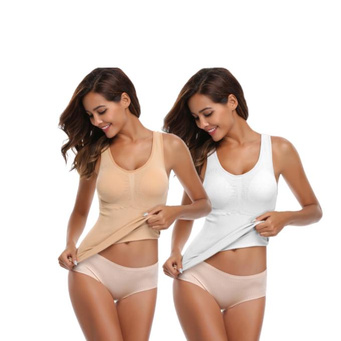 Everie Sculpting 3-in-1 Camisole, 2-pack - Everie Woman