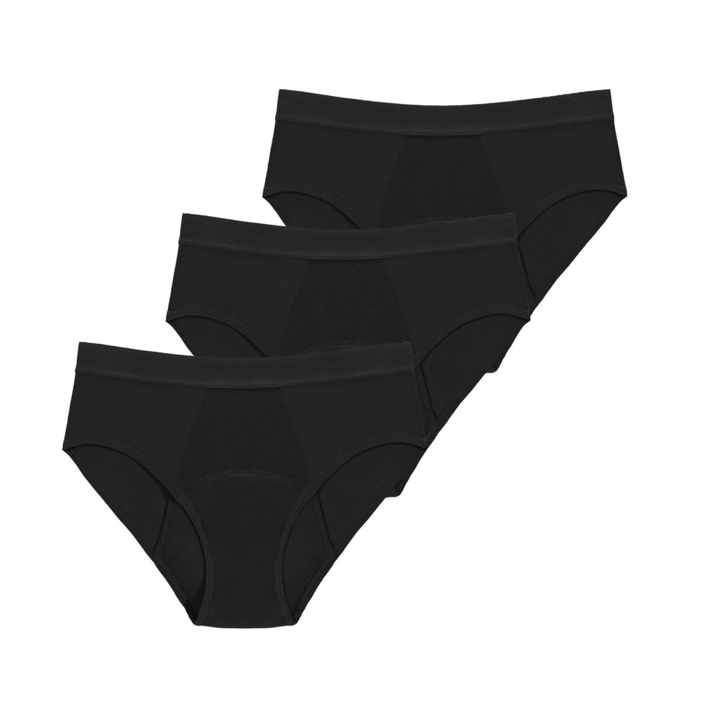 Guvpev 3 Pack Everdries Leakproof Ladies Underwear - Everdries
