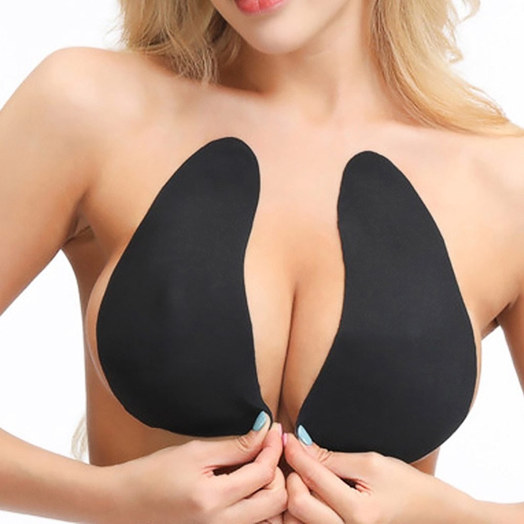 Silicone Push Up Strapless Bra With Chest Support And Posture