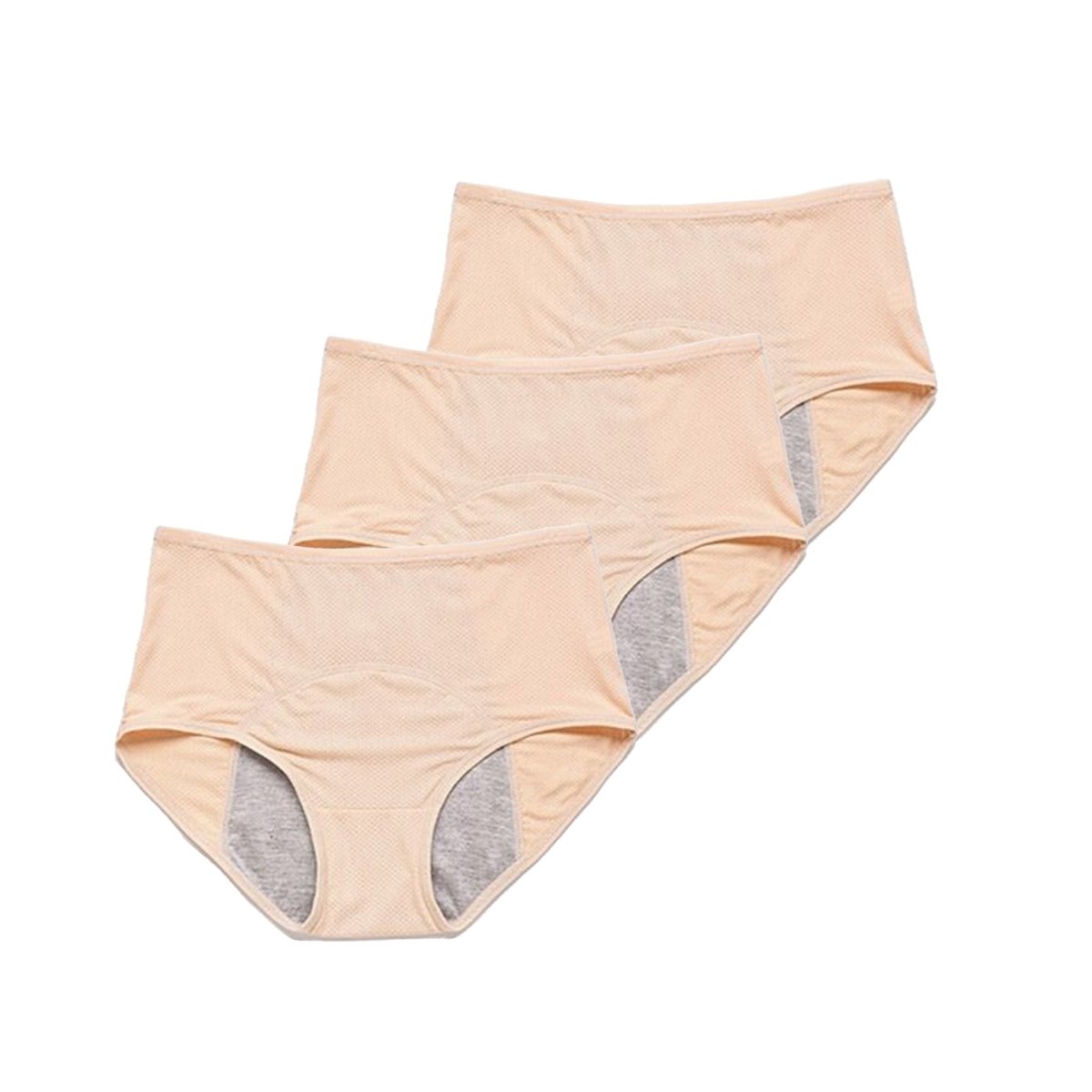 Buy Adira, Women Leak Proof Underwear, Made With Hi-Tech Soft Cotton  Crotch, Dry & Hygienic Everyday Discharge, Leakproof & Breathable, Full  Coverage, Pack Of 3
