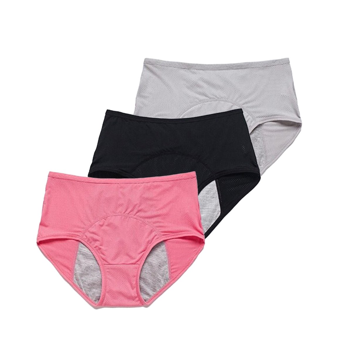 Leakproof Underwear, 3 Pack, Multiple Color Options