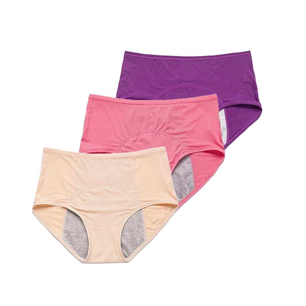 Everdries Leakproof Underwear for Women Incontinence 5PCS, High Waist Leak  Proof Period Protective Panties (L,5Pcs) : : Fashion