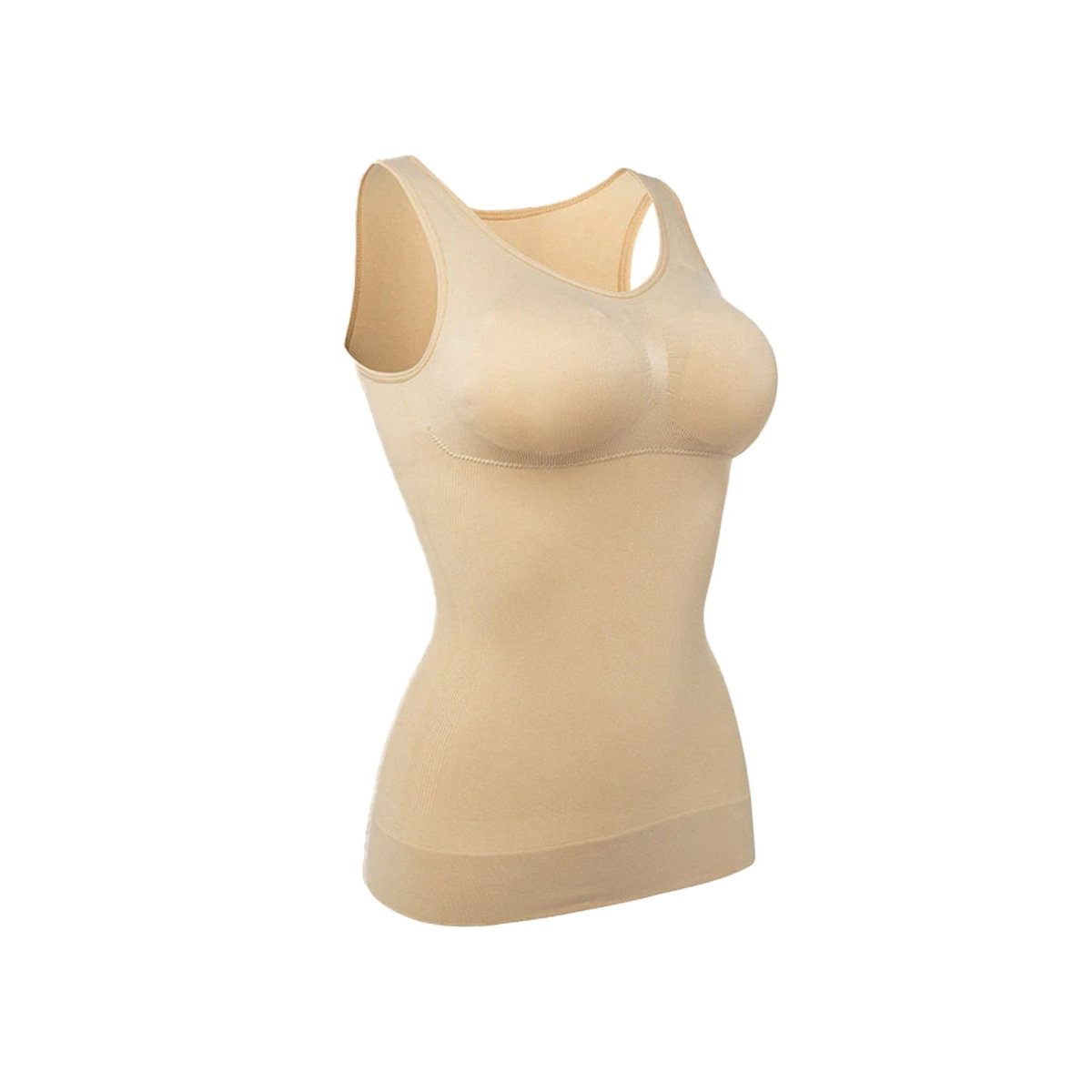 Cami Shaper by Genie 3 in 1 Garment with Removable Pads Look